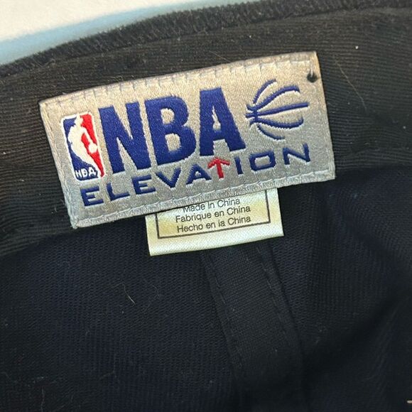 NBA Elevation Washington Wizards Adjustable Black Baseball Cap Hat - Picture 4 of 6